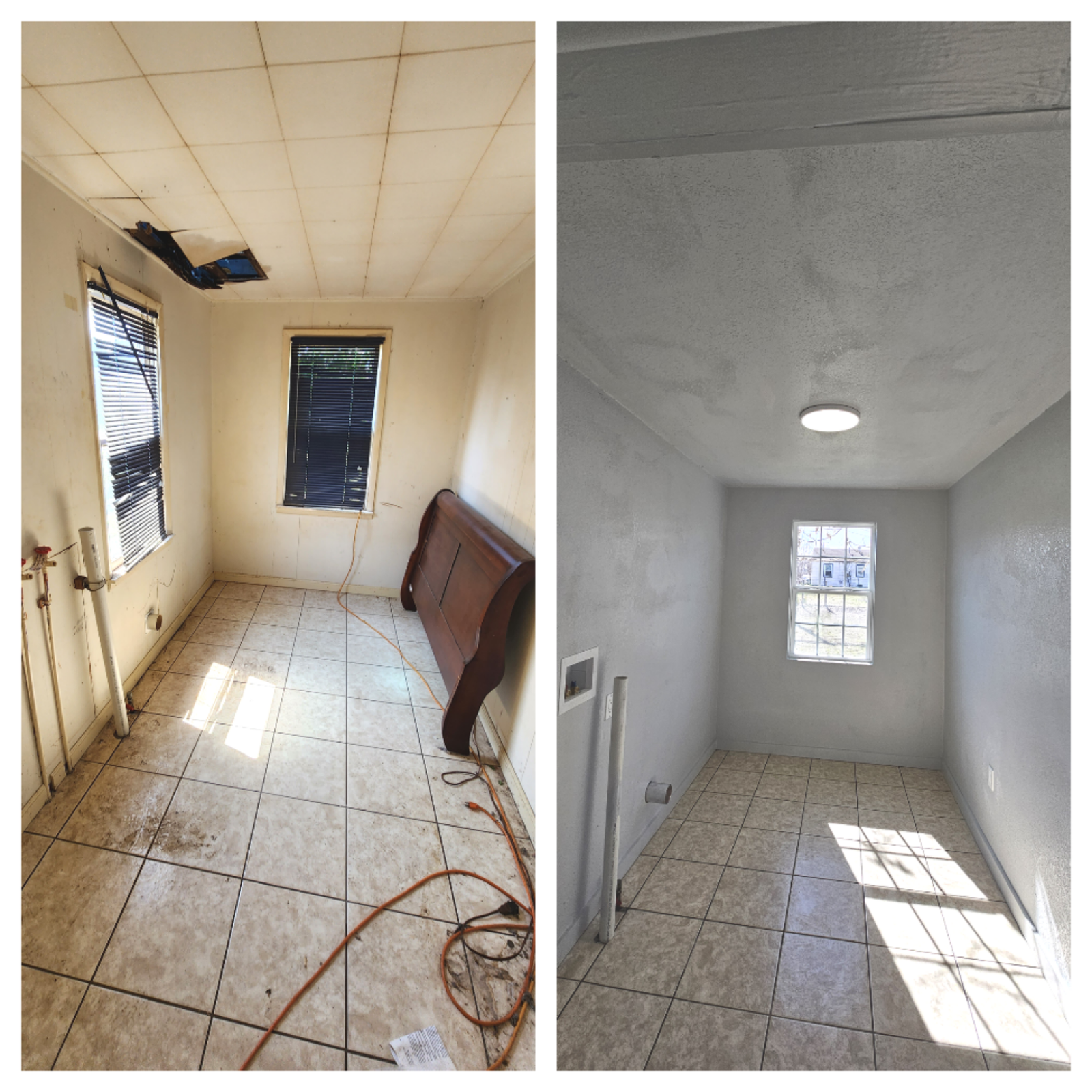 Before and after project collage 11