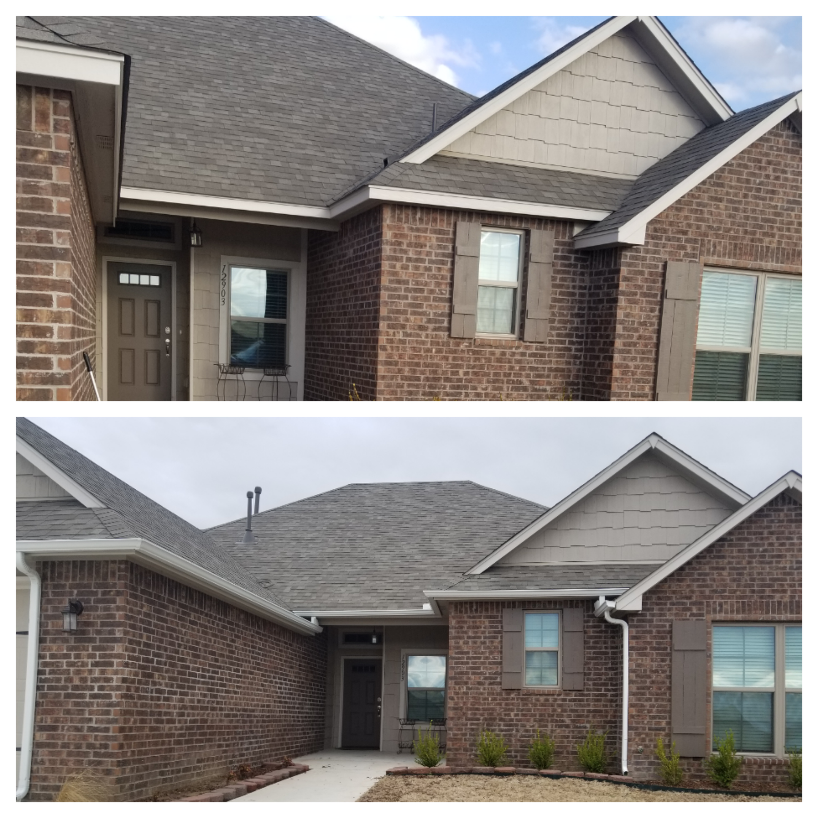 Before and after project collage 42